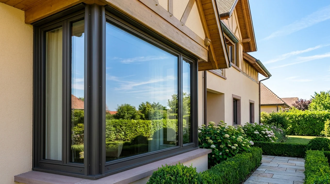 Vitres d'une maison nettoyées sans trace à Illzach